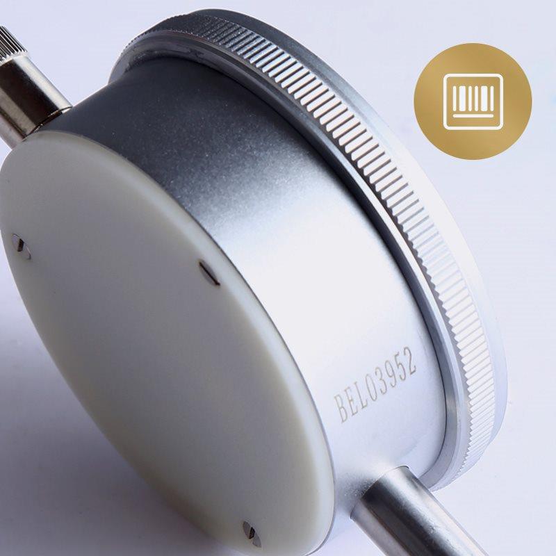 上工百分表3千分表防震指示指表针式大盘面0-精3-AIU5-10-0MM度0.