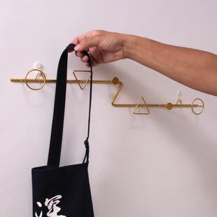 铁艺挂钩试衣间挂衣架壁挂墙壁玄关进门口衣服挂钩门后创意挂衣钩
