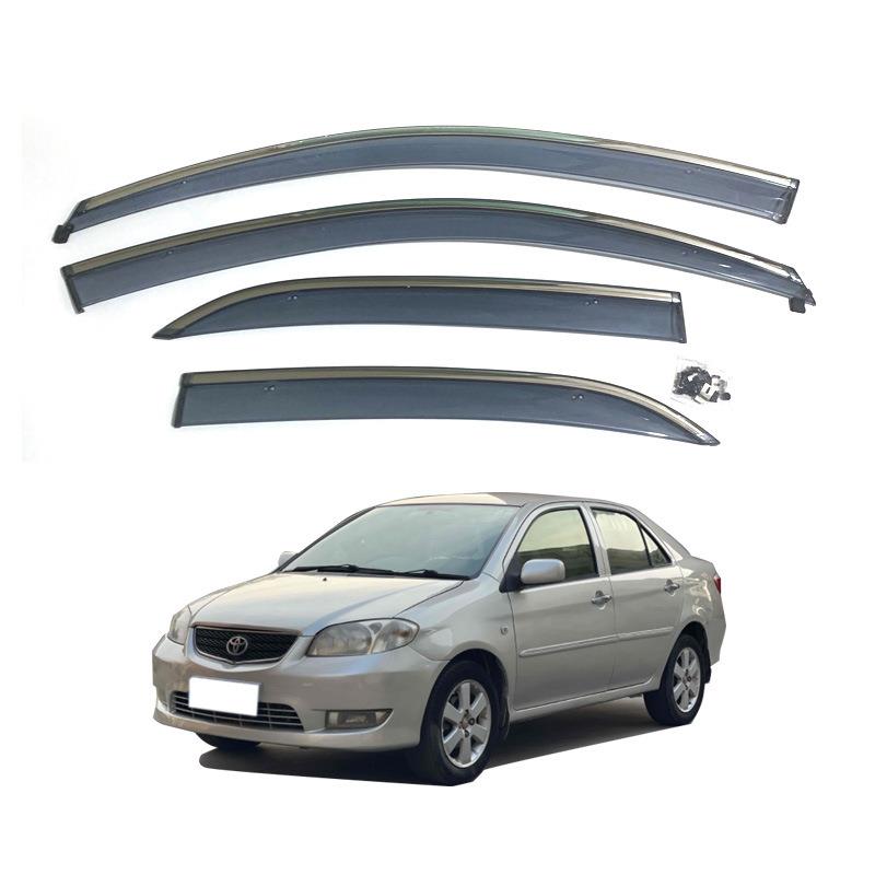 专用于2004-2007款威驰晴雨挡Vios车窗雨眉注塑雨挡通风导流板