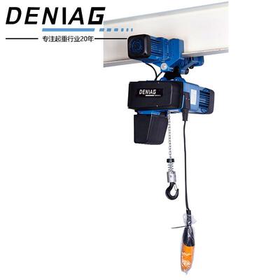江苏欧式电动葫芦手动固定/运行双速起吊机250kg环链电动葫芦