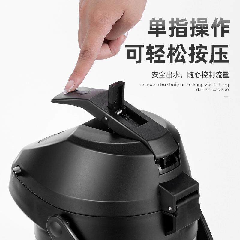 气压式热水瓶家用大容量不锈钢内胆保温壶按压式开水瓶气压壶