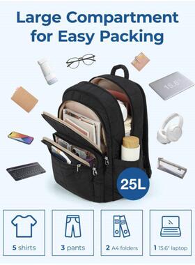 Backpack, large capacity computer backpack, lightweight bac