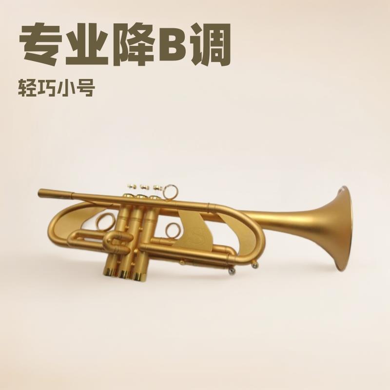 卡尔沃兹专业小号降B调小号乐器加重型小号