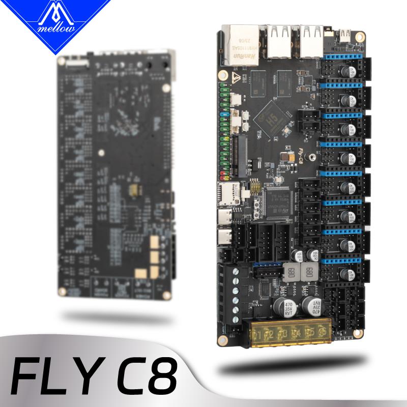 Mellow FLY C8 Klipper固件3D打印机8轴Voron2.4三叉戟/Vzbot主板