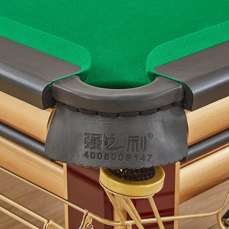 台球桌厂中式黑八台球俱乐部用台钢库青石板标准型台球桌广东江门
