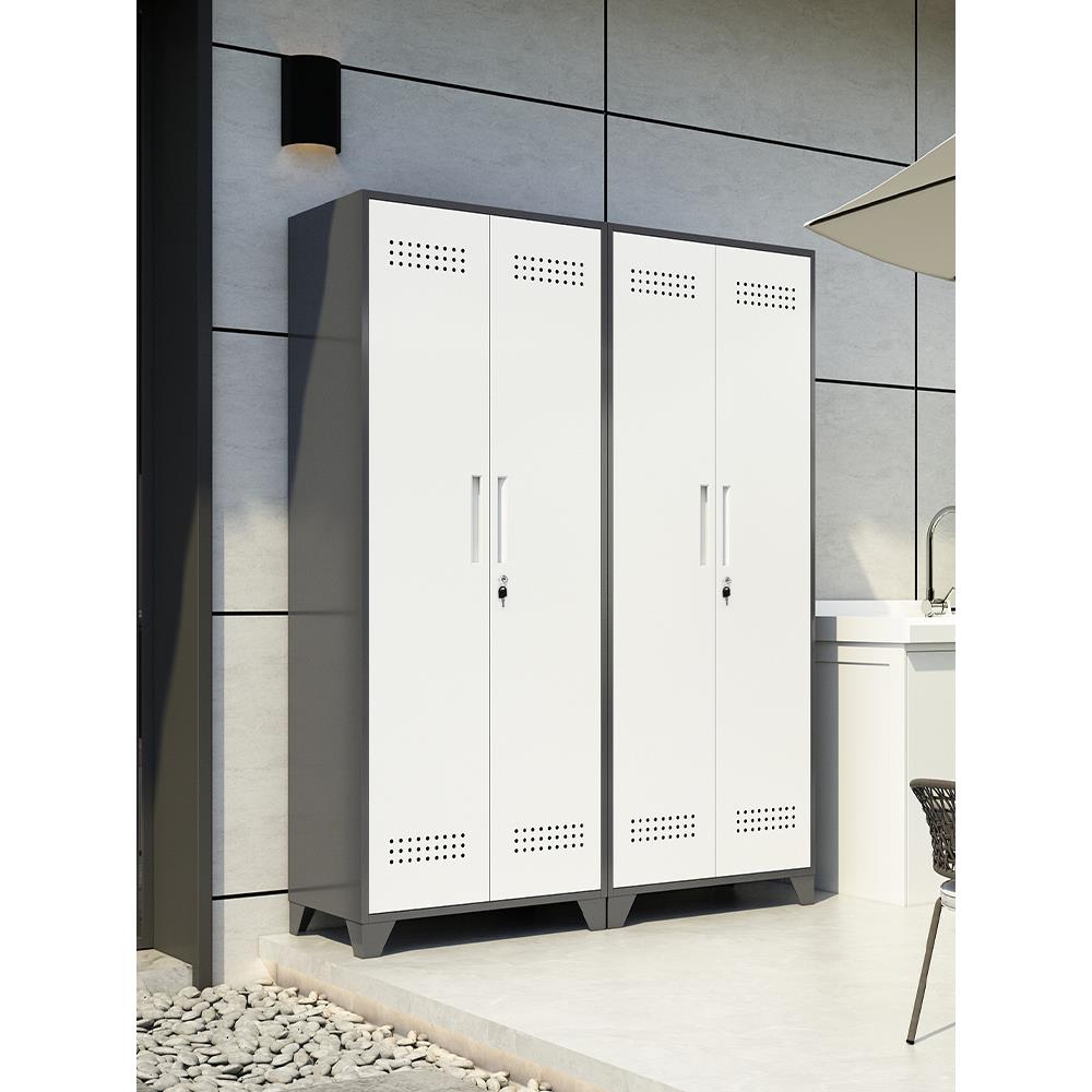 菲利特家政柜拖把扫帚收纳柜保洁卫生用品整理清洁柜子阳台储物柜