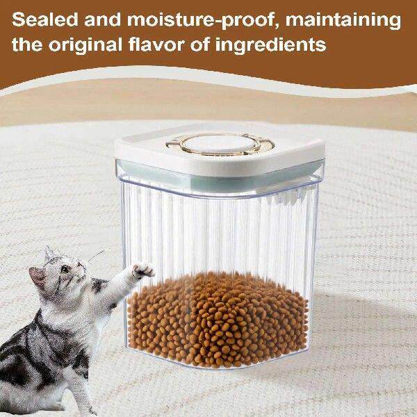 Pet Food Container Airtight Containers With Lids For Dogs