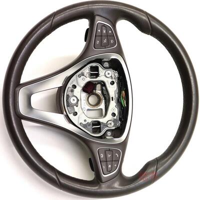 属于奔驰205C180C200C260C300方向盘转向盘按键拆车配件