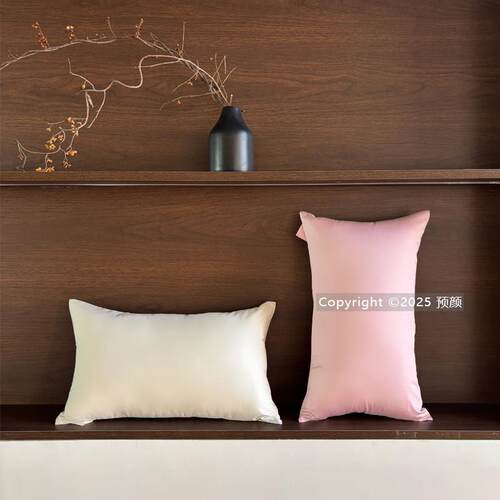 沙发长方形抱枕套腰枕套纯棉35x55儿童小号长条夹腿枕头30x50cm