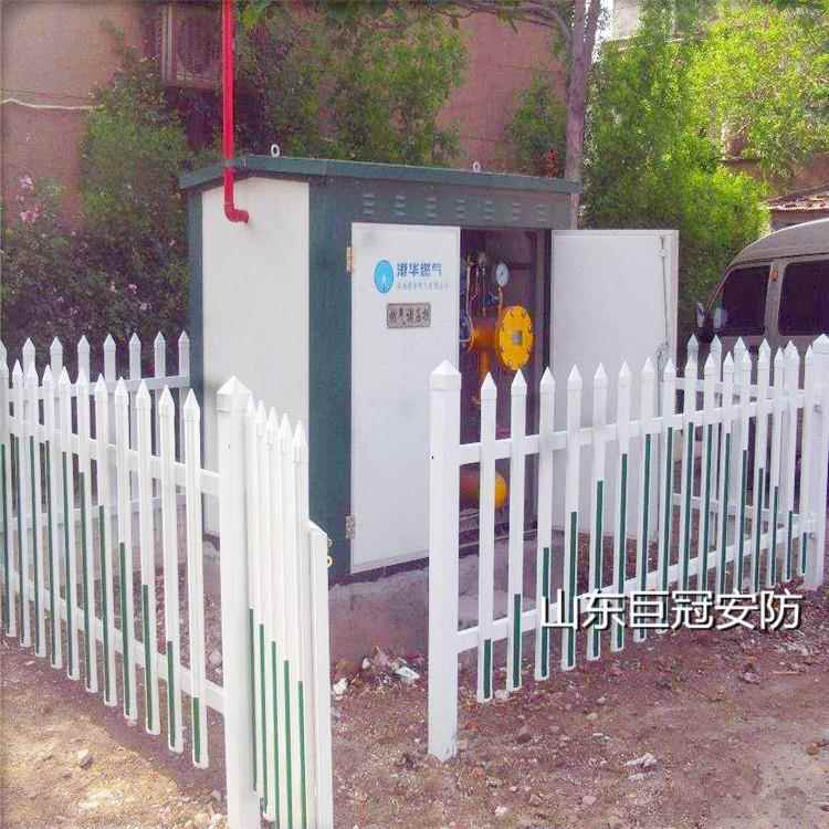 PVC变压器护栏厂家电力配电箱塑钢栅栏小区围墙绝缘防护防攀爬
