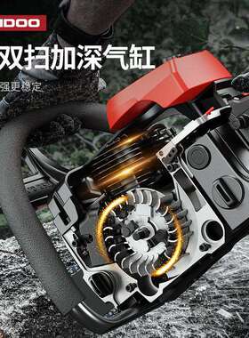 艾盾油锯伐木锯油砍锯大功率家BQJ用手持柴树器木工专用户外锐锯