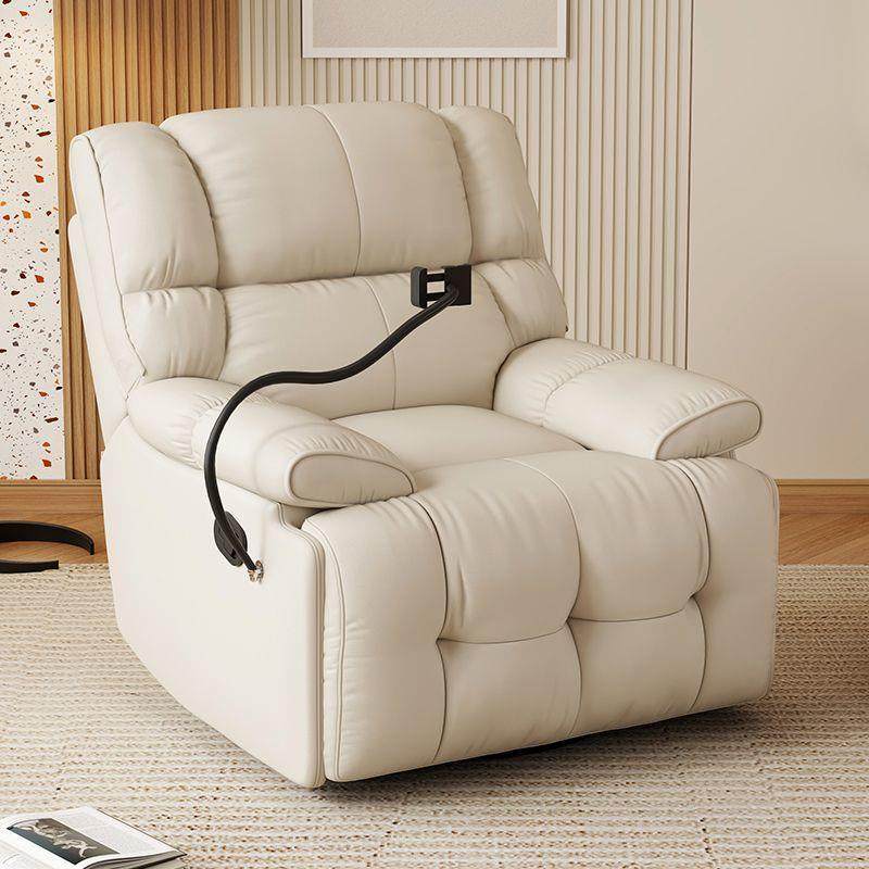 头等舱太空舱客厅多功能沙发懒人按摩电动旋转躺椅摇椅云朵单人沙