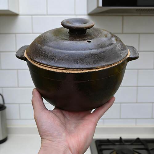1.5L传统老式土砂锅1-2人家用炖煮煲汤耐高温燃气灶无涂层无釉水