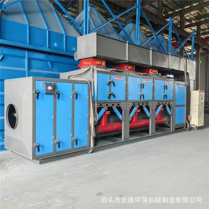 催化燃烧废气处理设备活性炭吸附RCO脱附蓄热装置一体机