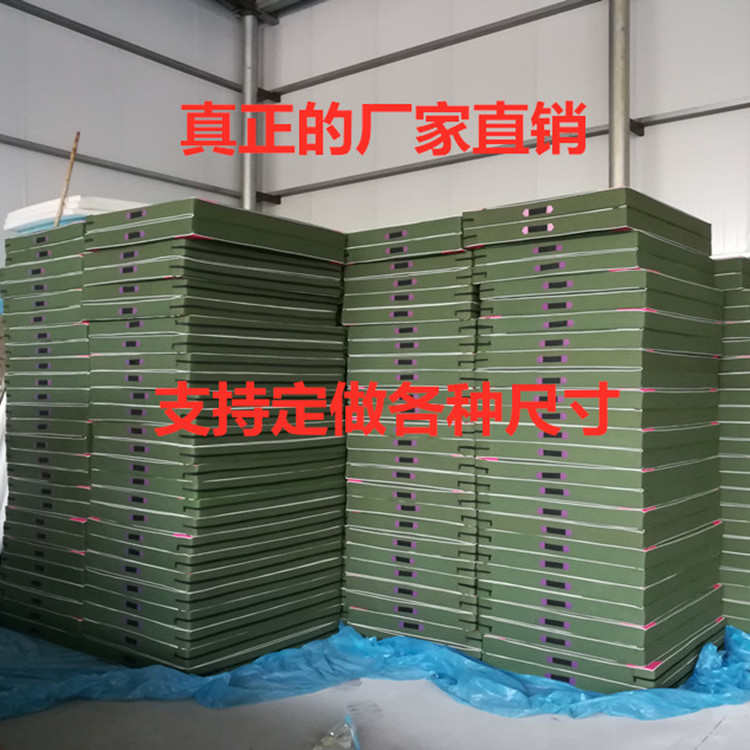 有机硅帆布 折叠式 体操垫瑜伽运动舞蹈垫子训练垫子