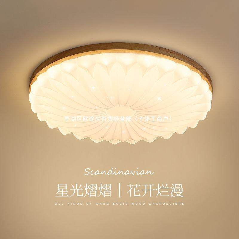 北欧吸顶灯客厅灯卧室灯餐厅灯简约房间灯LED儿童房灯过道阳台灯