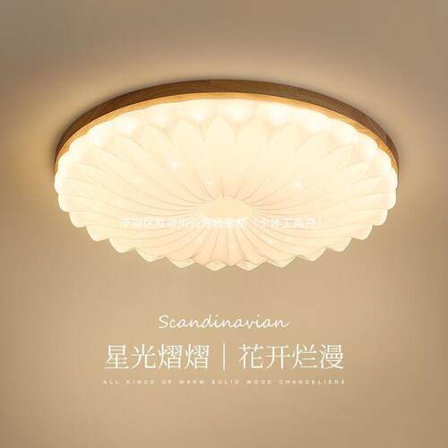北欧吸顶灯客厅灯卧室灯餐厅灯简约房间灯LED儿童房灯过道阳台灯