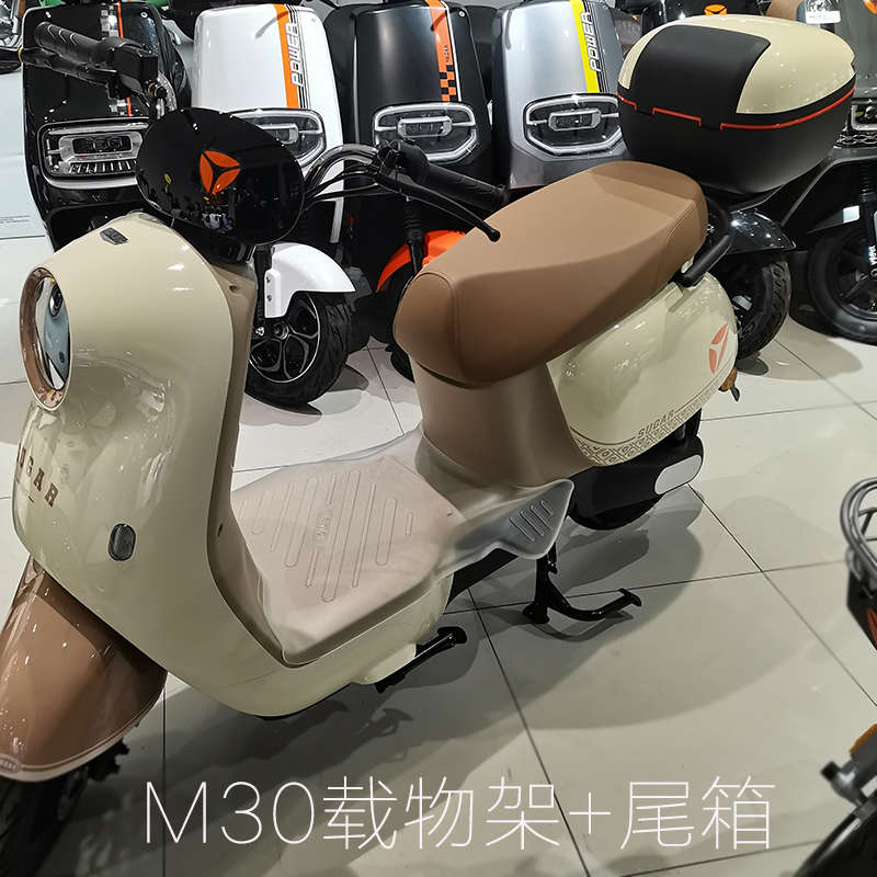 雅迪电动车新国标M30/M20/M10后备箱尾箱后货架载物架外卖车配件