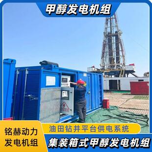 定制全铜无刷250kw甲醇发电机组配集装箱四保护一键启动移动电站