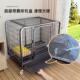 带泰迪室内大型犬狗笼子小型犬中型兔笼猫笼冬天厕所围栏狗窝柯基