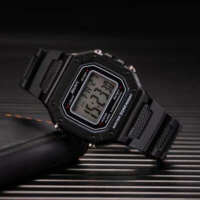 Fashion Men Digital Wristwatches Sport Army Green Mens Watch