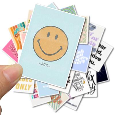 25Pcs Inspirational Quote Stickers Aesthetic Motivational De