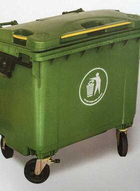 深圳市丰旺塑料制品有限公司供应660L升塑料垃圾桶环卫塑胶垃圾桶