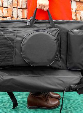 4K画袋美术生专用大容量防水大拉链写生收纳画包手提素描画板袋