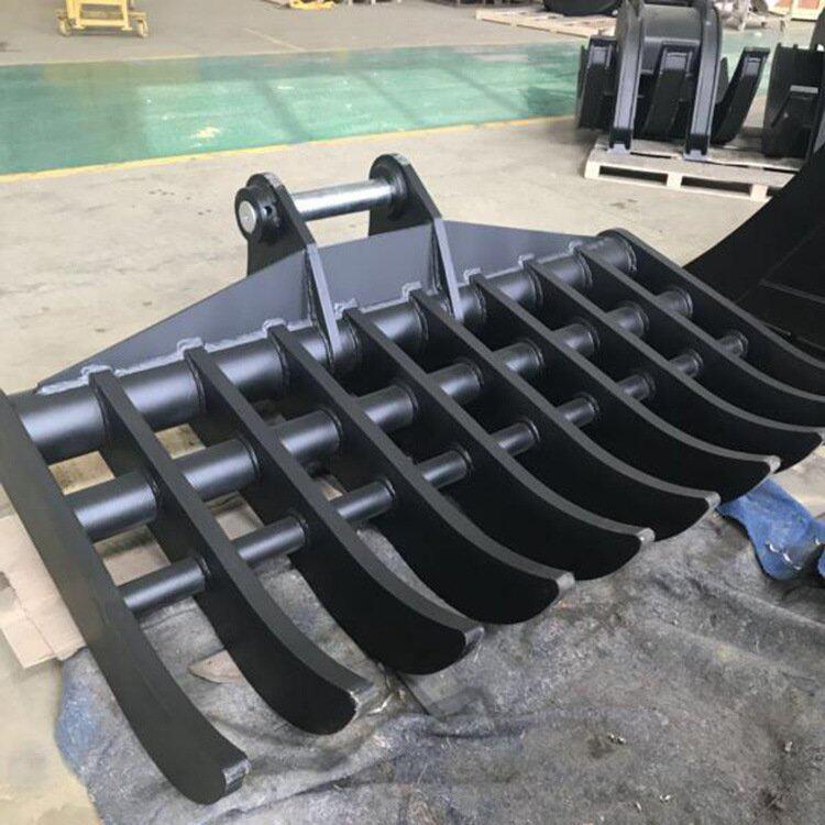 4小型平地松土开荒耙子设备园艺耙挖掘机耙子机器厂家
