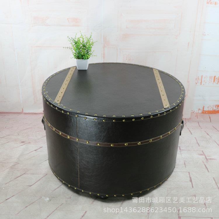 欧式现代简约迷你圆休小几桌整装小茶闲XKY小圆桌
