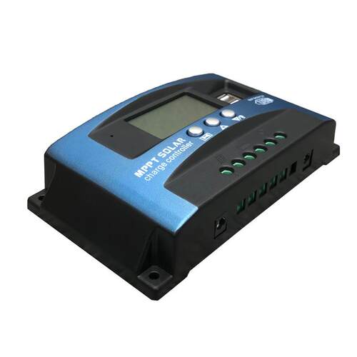直供30-100A太阳能控制器MPPT光伏板充电器LED智能路灯照明控制器