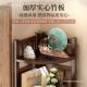 博古架楠竹中式 茶具DCBGJ置物架转墙角纳收小型多层客厅茶室角展