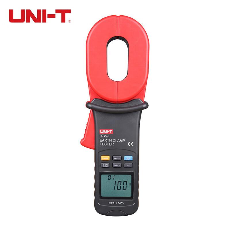 UNI-TUT273/5 数字钳型地阻仪接地电阻漏电流手持式地阻仪