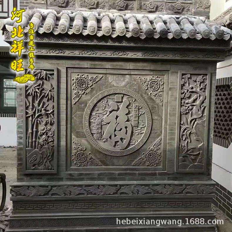 葡萄圆形砖雕四合院别墅装饰仿古砖雕仿古砖雕砖雕仿古仿古建筑