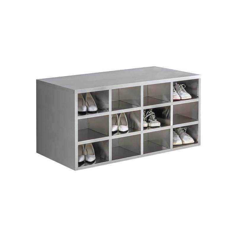 不锈钢员工更鞋柜无尘净化车间工厂坐式换鞋凳单双面多层带门,商业/办公家具,办公储物柜,淘宝优惠券,粉丝福利购,淘宝优惠卷