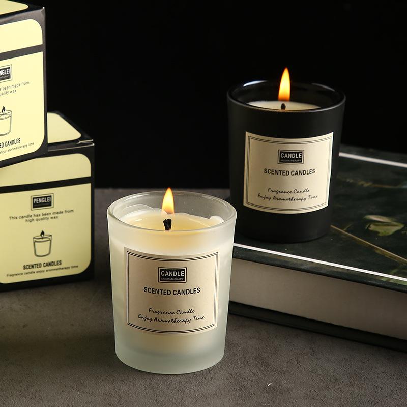 香薰香薰蜡烛磨砂混合卧室蜡片