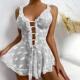 Lingerie Mesh Size Sling Plus Lace Nightdress Emotional