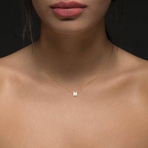 Necklaces for Women Chain Initial Charms Necklace Pendant Me