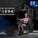 军霞JX 器材 DZ103家用多功能综合训练器大型力量器械杠铃组合式