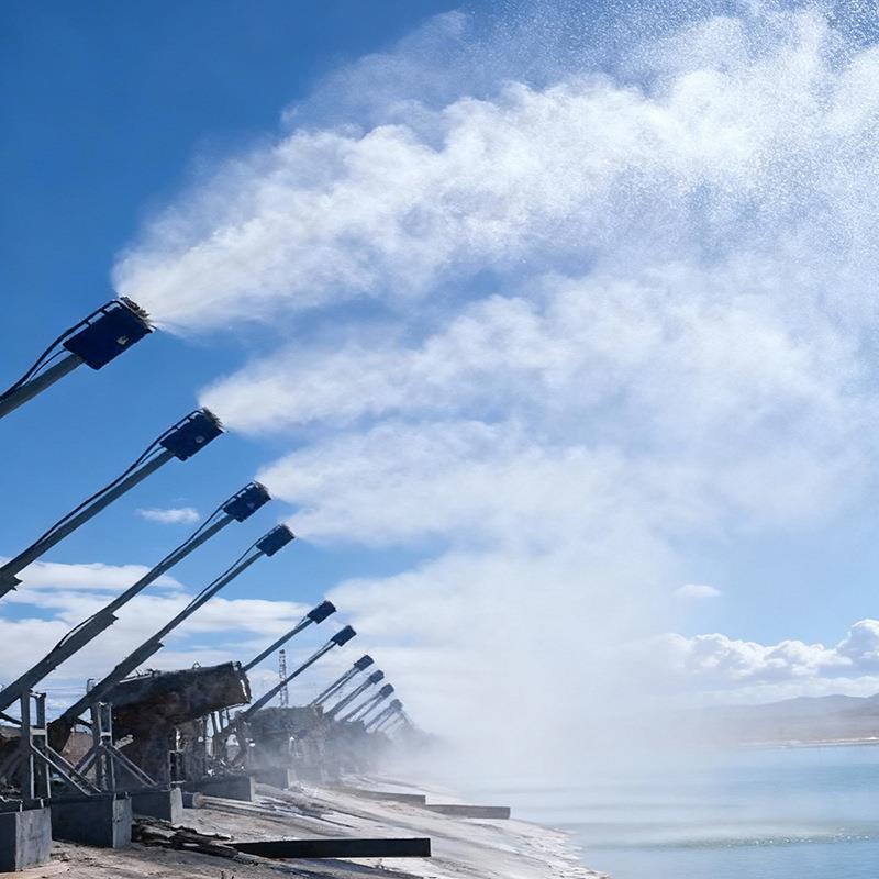 化工石油高浓盐水路基式机械雾化蒸发器免维护型自然蒸发装置