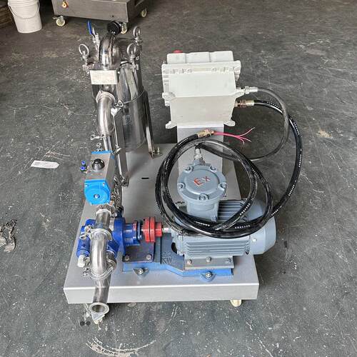 现货齿轮泵加过滤机多功能移动涂工料杂质变频调速过压滤SH器化用