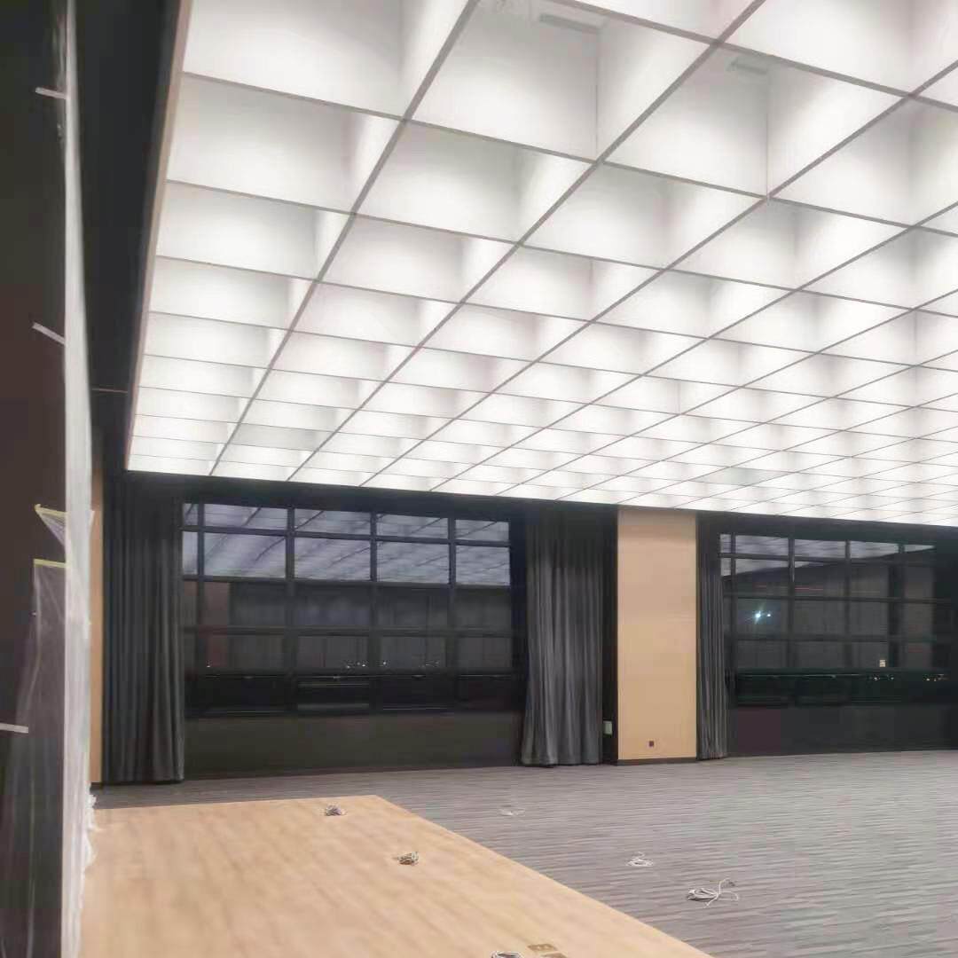 玻纤吸音板悬挂垂片办公室玻纤吸声体吸声板装饰材料吸音天花板