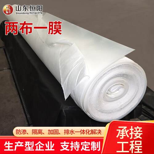 布一复膜合土工膜膜河道治理PAN水库蓄水池防渗复合土工生产厂两