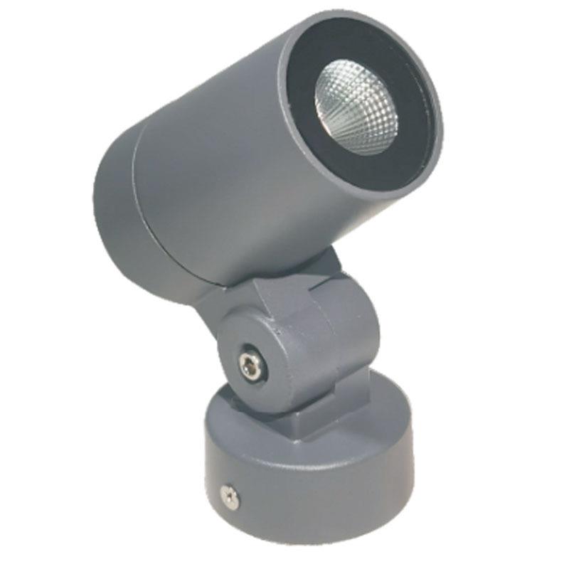 厂家直销LED投光灯5W12W防眩光防水景观亮化工程插地照树投光灯