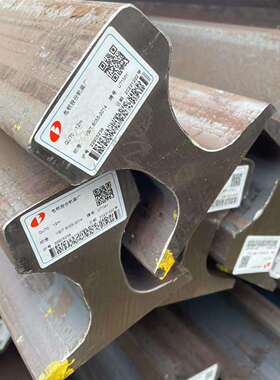 国标钢轨道轨18kg22kg轻轨38kg重轨QU100QU120起重机轨外标钢轨