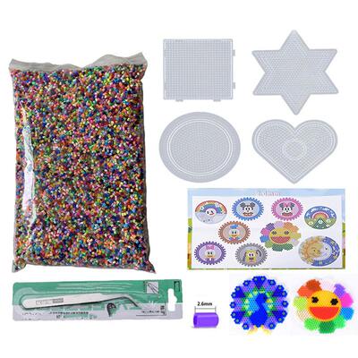 2.6mm Mini Hama Beads Fuse beads Set Puzzles Toy 24 48 72 co