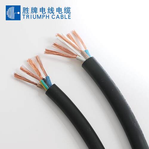 厂家现货VDE欧规H07RN-F橡胶多芯护套线纯铜多股抗UV户外电线