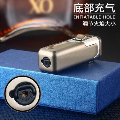 Windproof Cigar Torch Lighter Flame Smoking Accessories Tool