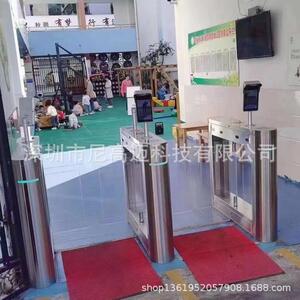 尼高迈厂家供应单通道出入口摆闸 机场车站景区写字楼门禁翼闸门