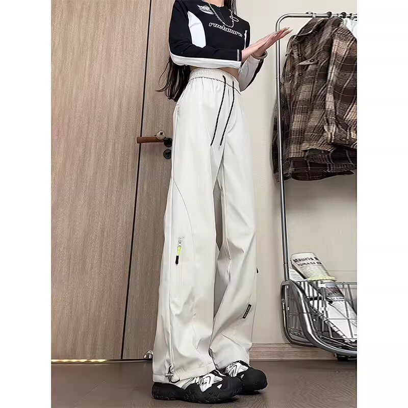 韩国Uamtor美式软壳冲锋裤女款秋冬防风防水加绒工装裤户外登山裤